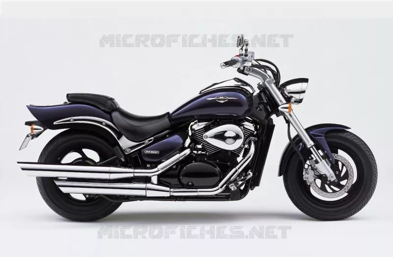 * PHOTOGRAPHIE DE COULEUR VZ800K7 * Suzuki MOTO 800 MARAUDER 2007  VZ800ZK7(E2)