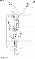 BENZINE POMP voor Suzuki BURGMAN 400 2014