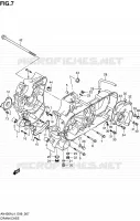 CASING (AN400ZAL4 E99) voor Suzuki BURGMAN 400 2014
