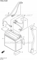 ACCU voor Suzuki BURGMAN 650 2015