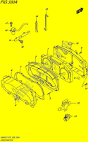 SNELHEIDSMETER (AN650L5 E03) voor Suzuki BURGMAN 650 2015