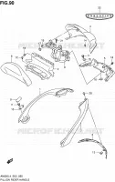 BACKREST (AN650ZL4 E19) voor Suzuki BURGMAN 650 2014