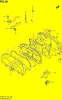 SNELHEIDSMETER (AN650ZL4 E02) voor Suzuki BURGMAN 650 2014