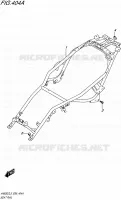 ONDERSTE FRAME voor Suzuki BURGMAN 650 2015