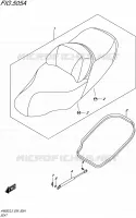SEAT voor Suzuki BURGMAN 650 2015