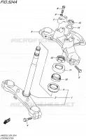 STUURKOLOM voor Suzuki BURGMAN 650 2016