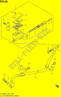 CLUTCH HOOFDREMCILINDER voor Suzuki V-STROM 1000 2014