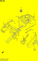 FUEL TANK   COVERS voor Suzuki V-STROM 1000 2014