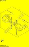 OPTIES (KNUCKLE COVER SET) voor Suzuki V-STROM 1000 2016
