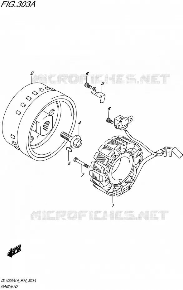 ONTSTEKING Suzuki MOTO 1000 V-STROM 2016  DL1000A L6 (E24)