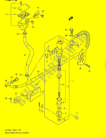 ACHTER HOOFDREMCILINDER (DL650L1 E19) voor Suzuki V-STROM 650 2011