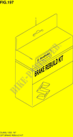 BRAKE REBUILD KIT (DL650AUEL1 E19) voor Suzuki V-STROM 650 2011