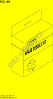 BRAKE REBUILD KIT (DL650AL1 E28) voor Suzuki V-STROM 650 2011
