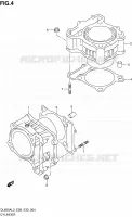 CILINDER voor Suzuki V-STROM 650 2013
