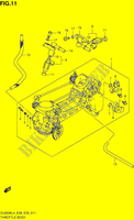GASKLEPHUIS (DL650AL4 E28) voor Suzuki V-STROM 650 2014