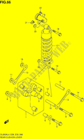 SCHOKBREKER AANEENSCHAKELING (DL650AL4 E33) voor Suzuki V-STROM 650 2014