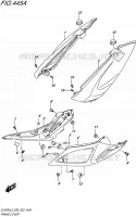 ACHTER KUIP voor Suzuki V-STROM 650 2015