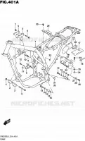 FRAME voor Suzuki DR 650 2016