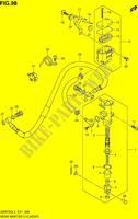 ACHTER HOOFDREMCILINDER (GSR750L4 E21) voor Suzuki GSR 750 2014