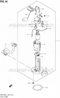 BENZINE POMP voor Suzuki GSR 750 2014