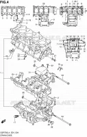 CASING voor Suzuki GSR 750 2014
