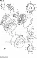 CASING voor Suzuki GSR 750 2014