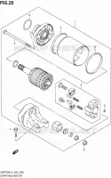 STARTMOTOR voor Suzuki GSR 750 2014