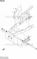 SWINGARM voor Suzuki GSR 750 2014