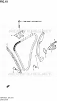 TIMING voor Suzuki GSR 750 2014
