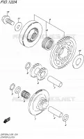 STARTMOTOR CLUTCH voor Suzuki GSR 750 2015
