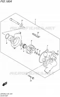 WATERPOMP voor Suzuki GSR 750 2015