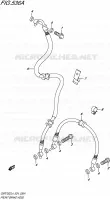FRONT REMSLANG voor Suzuki GSR 750 2014