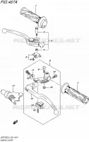 HANDGRIPS   LEVERS voor Suzuki GSR 750 2014