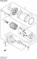 STARTMOTOR voor Suzuki GSR 750 2014