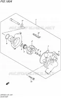 WATERPOMP voor Suzuki GSR 750 2014