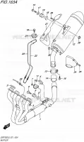 GELUIDDEMPER MOTOR/TRANSMISSIE 750 suzuki-motorfietsen GSR 2015 11198014