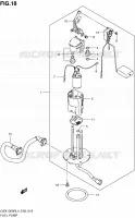 BENZINE POMP voor Suzuki HAYABUSA 1300 2014