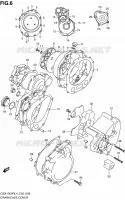 CASING voor Suzuki HAYABUSA 1300 2014