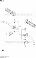 HANDGRIPS   LEVERS voor Suzuki HAYABUSA 1300 2014