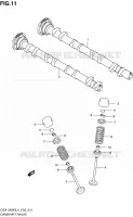 NOKKENAS   VALVES voor Suzuki HAYABUSA 1300 2014