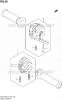 SCHAKELAARS voor Suzuki HAYABUSA 1300 2014