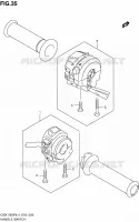 SCHAKELAARS voor Suzuki HAYABUSA 1300 2014
