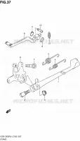 STAND voor Suzuki HAYABUSA 1300 2014