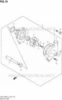 WATERPOMP voor Suzuki HAYABUSA 1300 2014