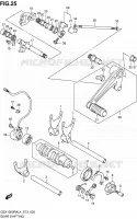 SCHAKELEN ASSY voor Suzuki HAYABUSA 1300 2014