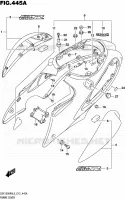 ACHTER KUIP voor Suzuki HAYABUSA 1300 2015