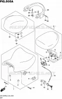 SEAT voor Suzuki HAYABUSA 1300 2015
