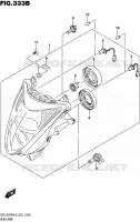 KOPLAMP (GSX1300RAL6 E19) voor Suzuki HAYABUSA 1300 2016