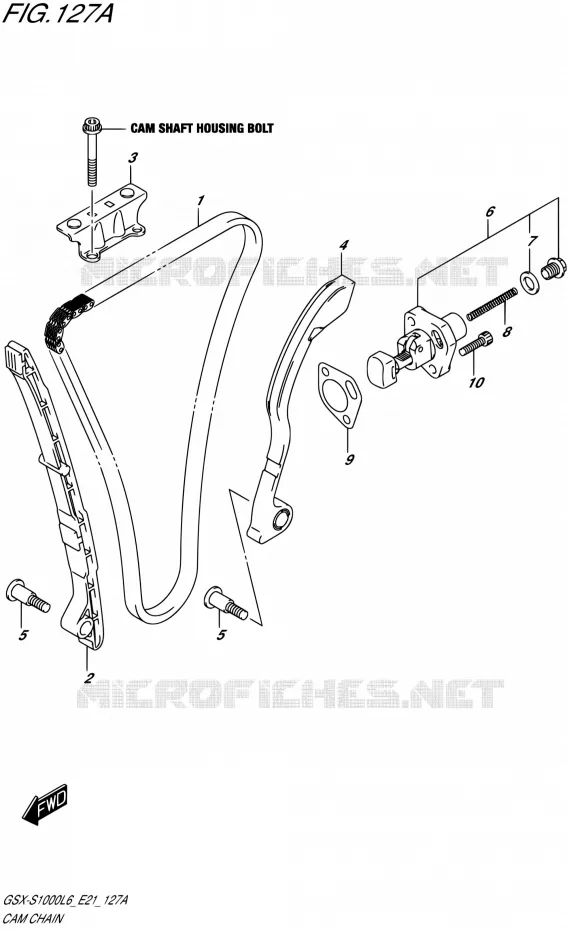 TIMING Suzuki MOTO 1000 GSX-S 2016  GSX-S1000UF L6 (E21)