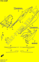 ACHTER KUIP (GW250ZL5 P21) voor Suzuki INAZUMA 250 2015